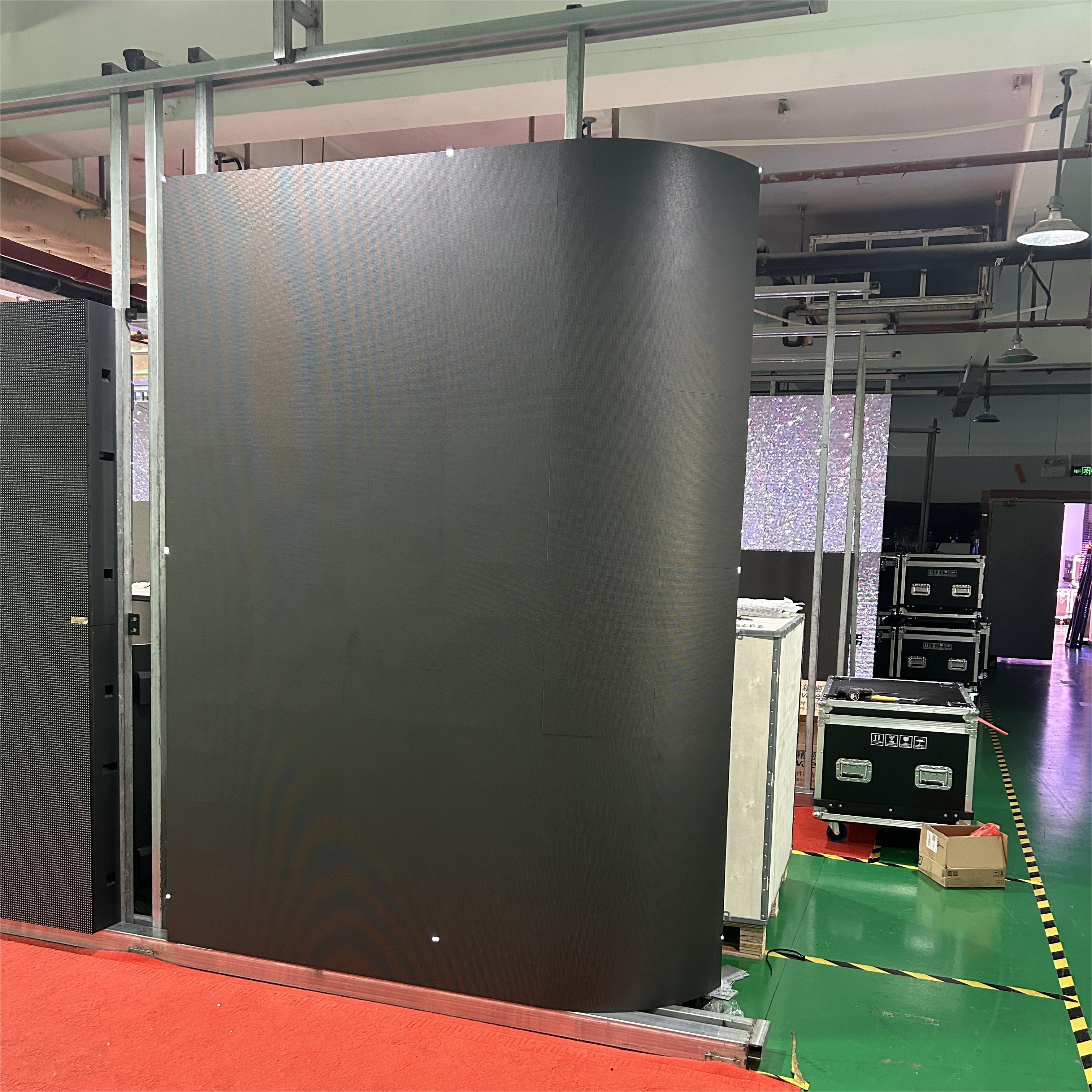 Flexible P3 Video Board Screen Soft Digital Display