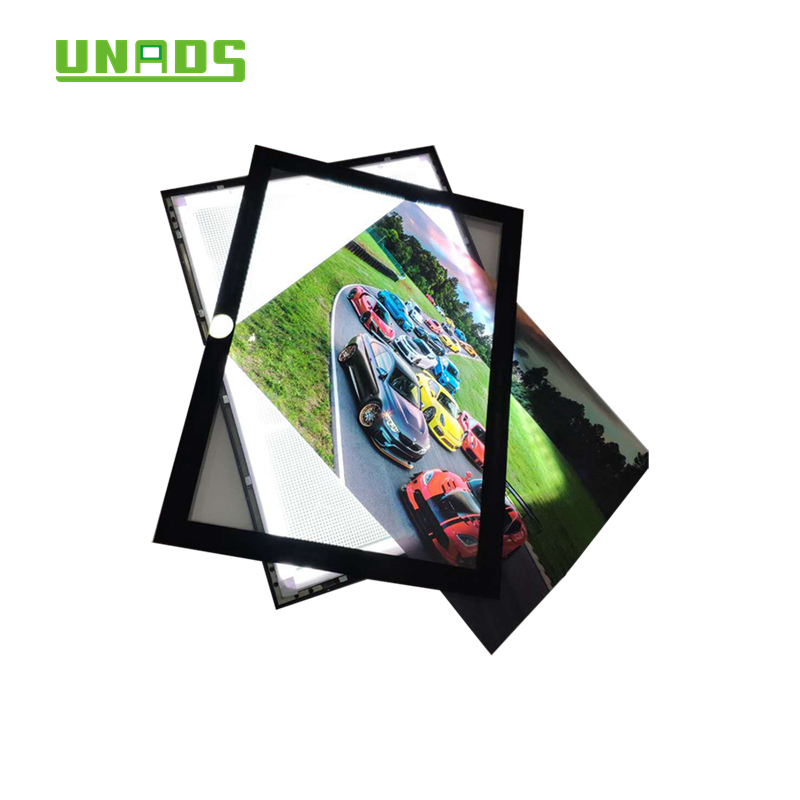 PVC back panel horizontal promotional LED lightbox Buy