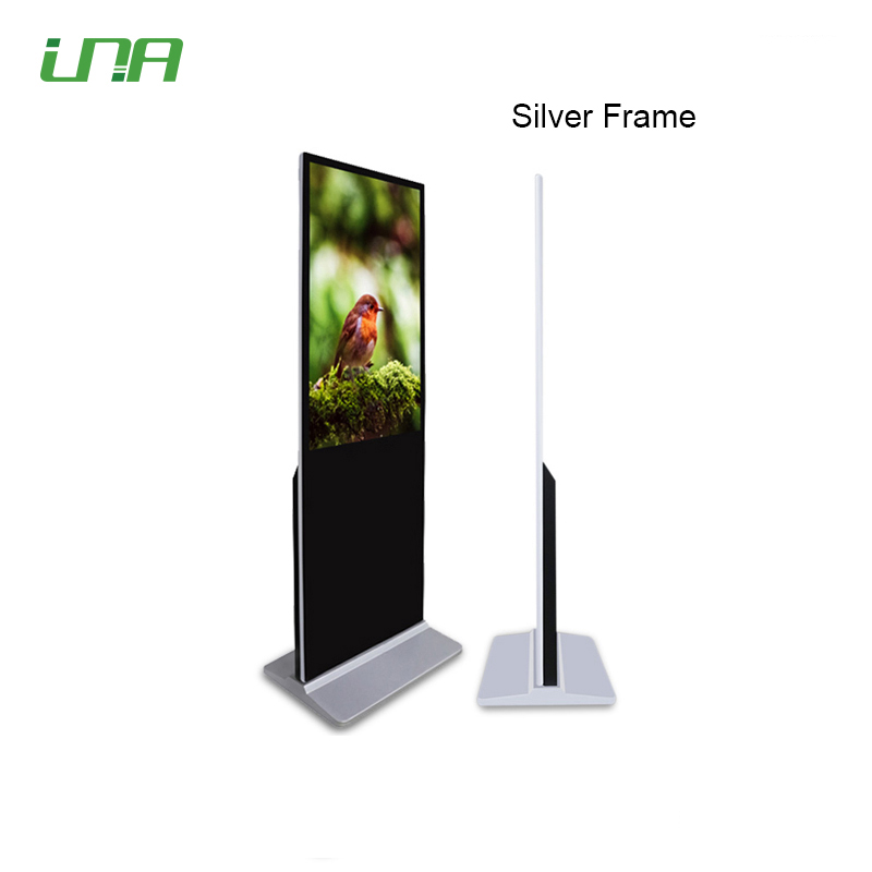 Iron base Single side 65'' LCD commercial display