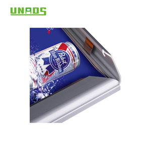 Acrylic panel Snap aluminium frame LED slim lightbox