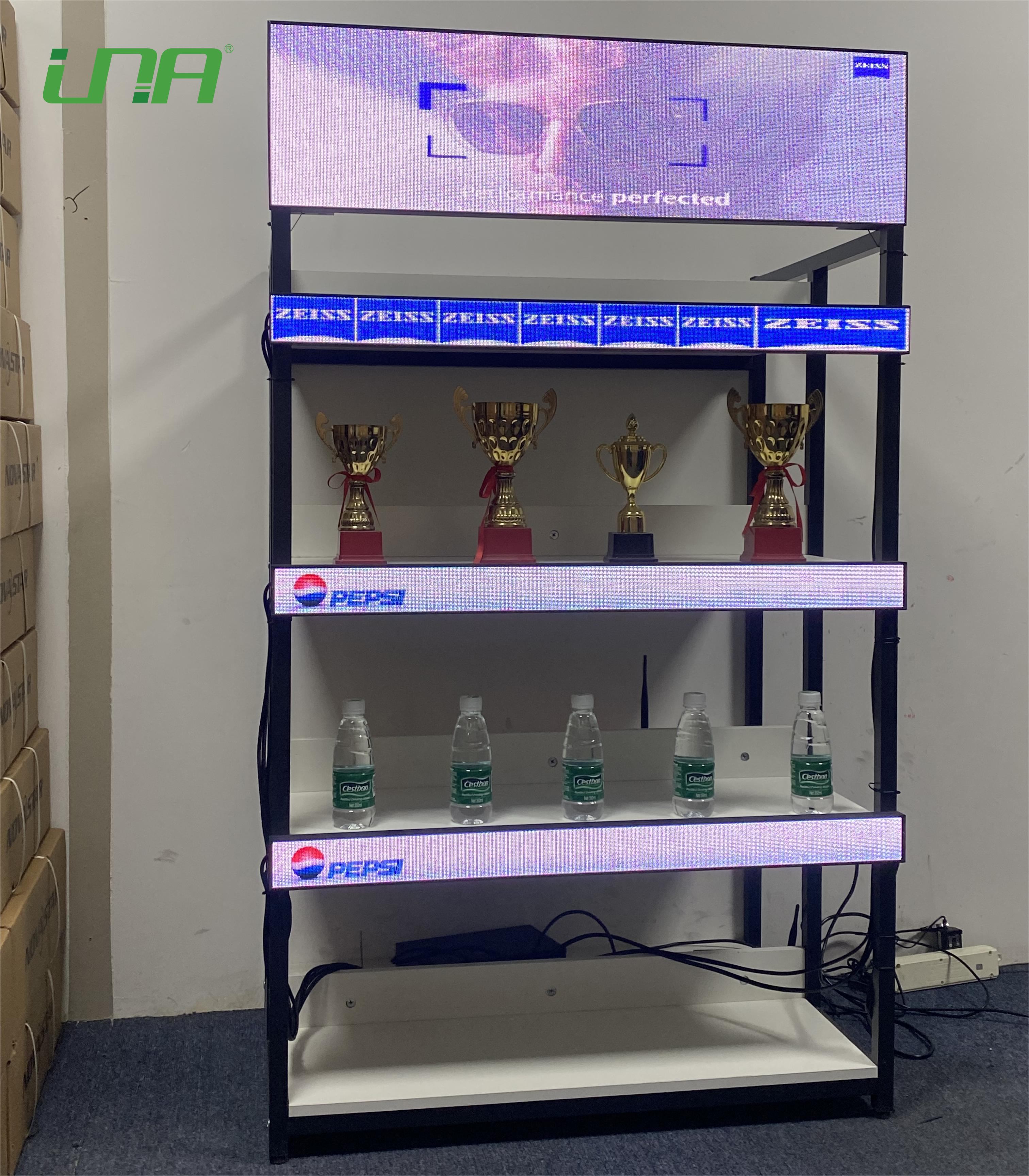 Indoor Shelf LED bar P1.875 digital Display for supermarket